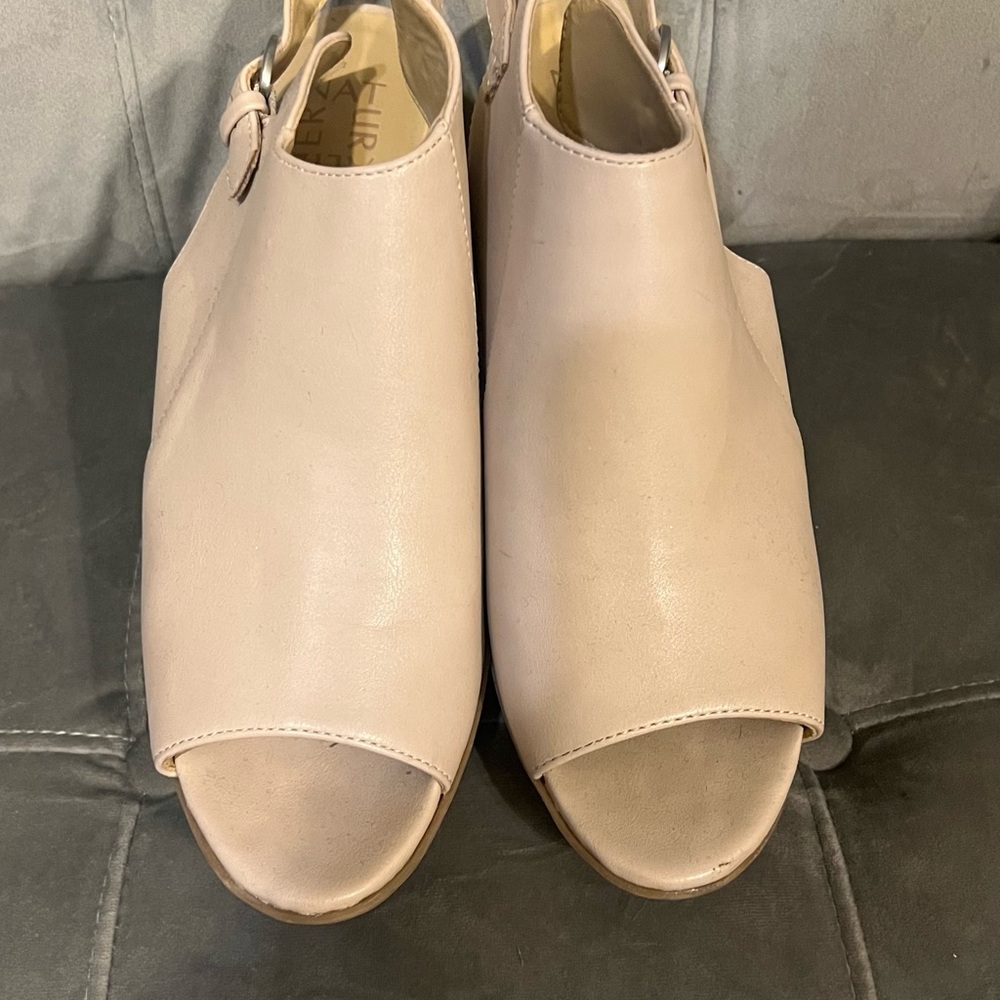 Naturalizer Women's Peep-Toe Shoes in Cream